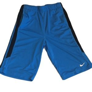 Nike Dri-Fit Basketball Shorts Boys XL Aqua Blue